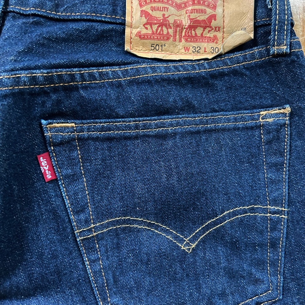 Levi's 501 Original Blue Jeans